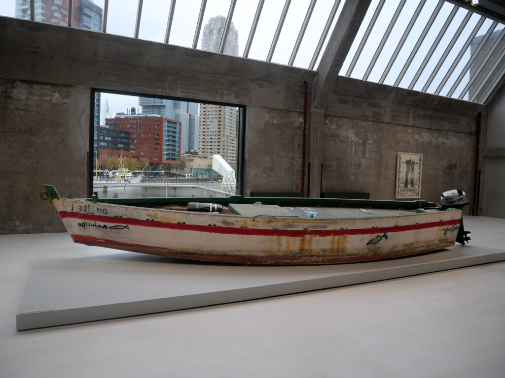 Refugee boat Lampedusa